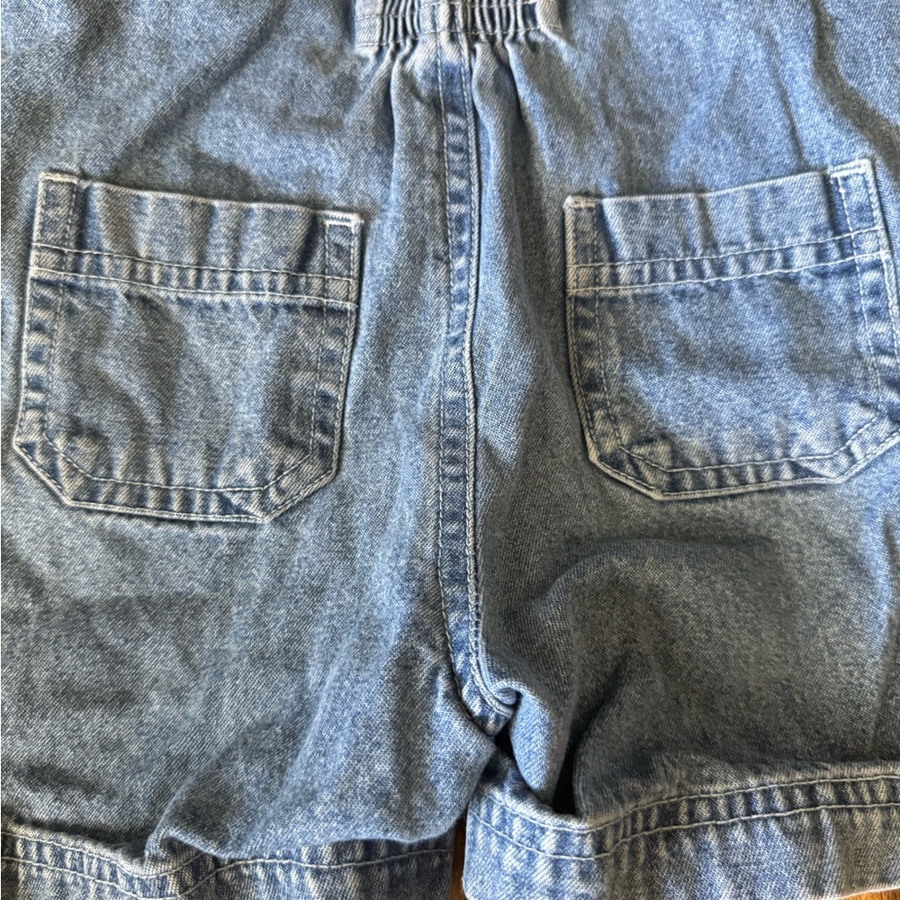 Vintage Arizona Jean Company Blue Denim Overalls with Embroidery - Picture 9 of 11